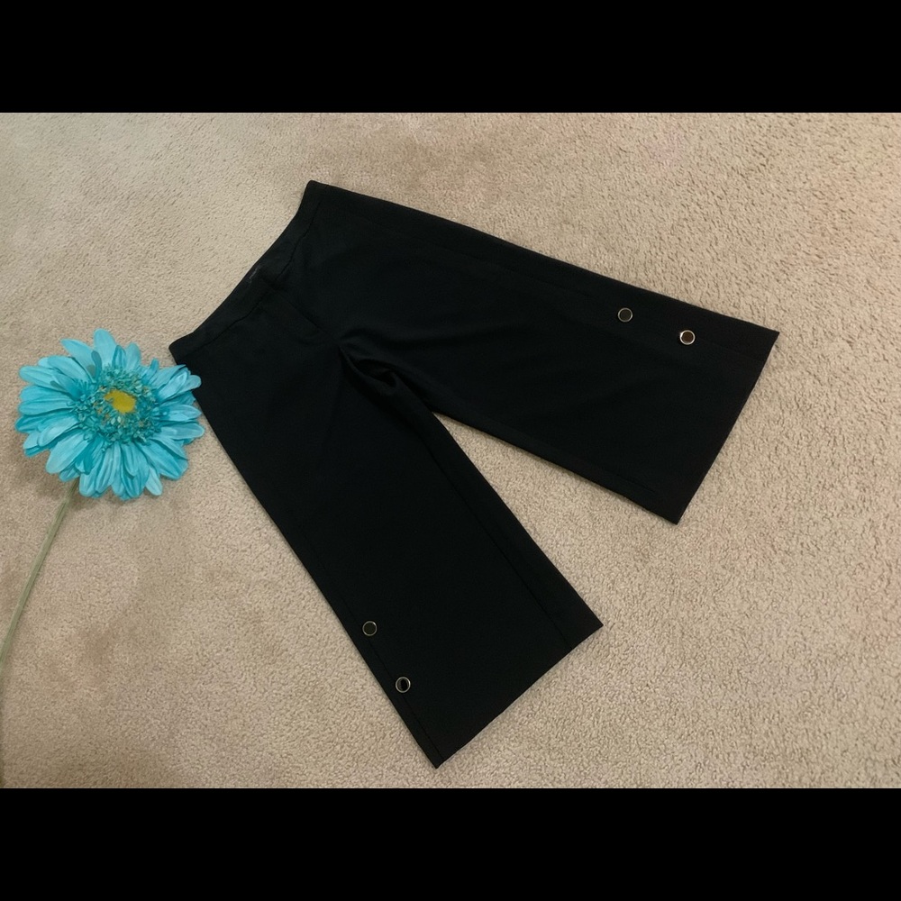 Wide Leg Cropped Pant /Sz 12